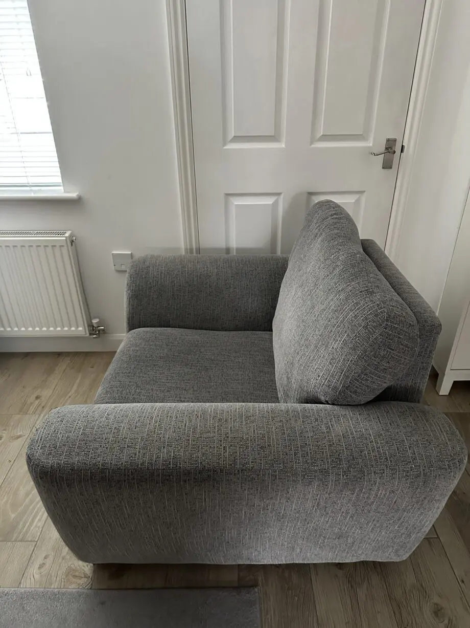 SCS Grey Lulu Armchair