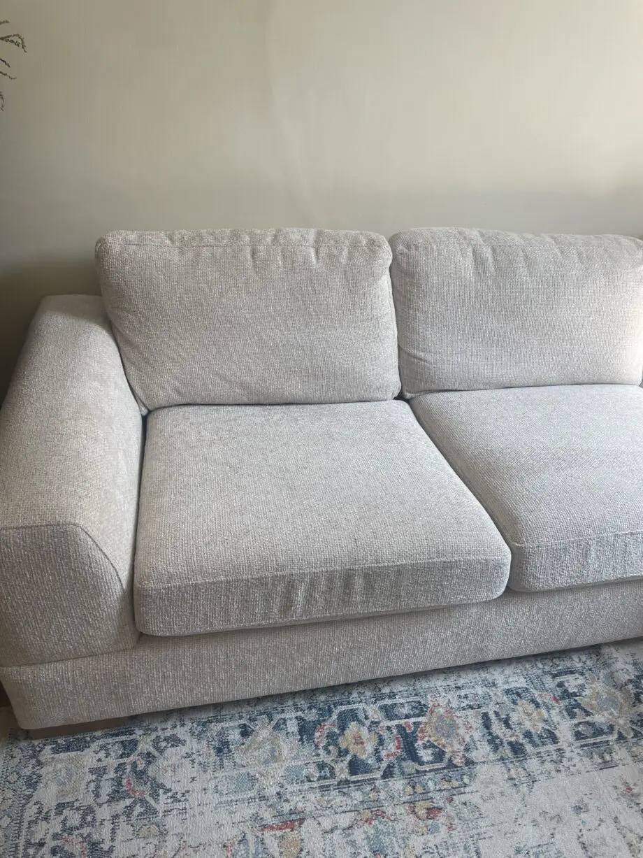 Beige Next left hand large sofa