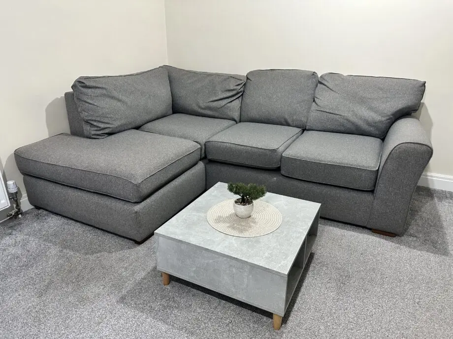 Gray Michigan II left Corner Sofa
