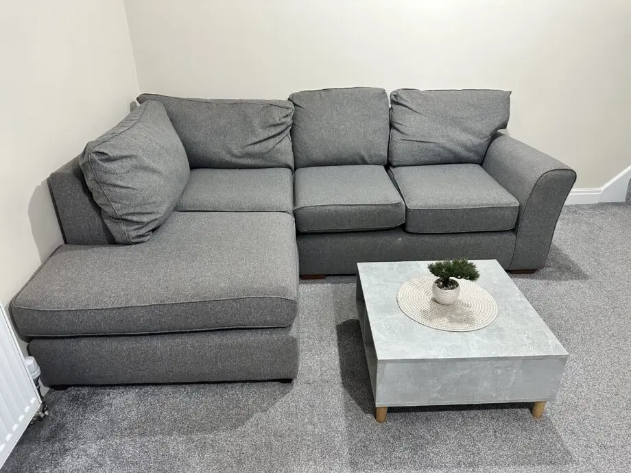 Gray Michigan II left Corner Sofa
