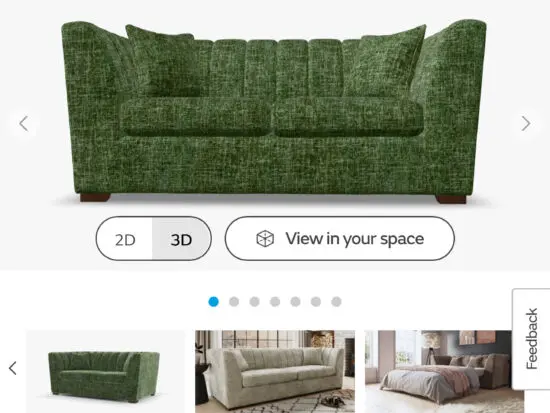 Sofology 2 Seater sofa