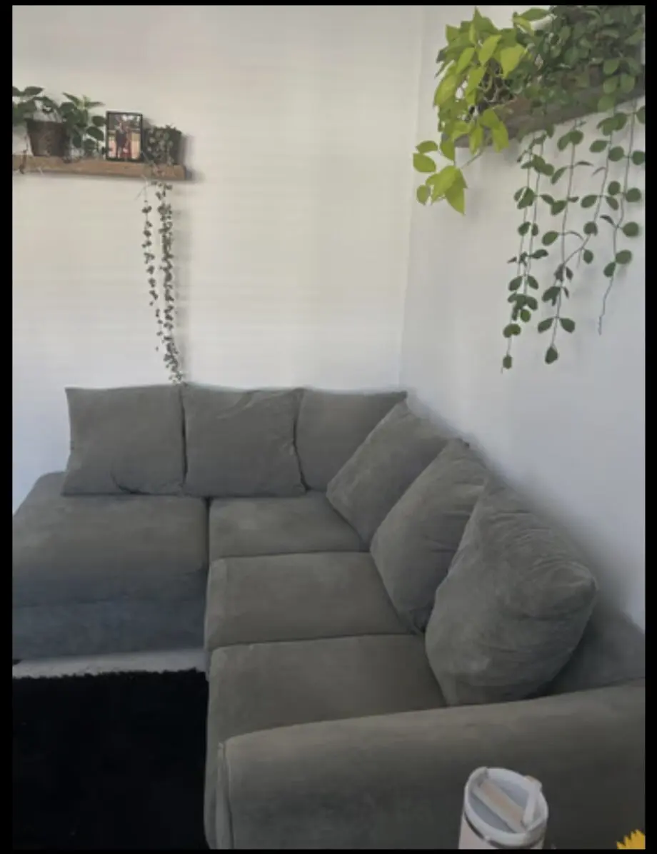 Grey sofa club corner sofa