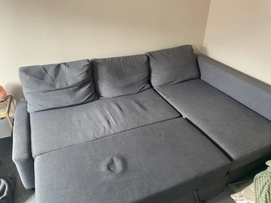Dark Grey IKEA Corner Sofa Bed