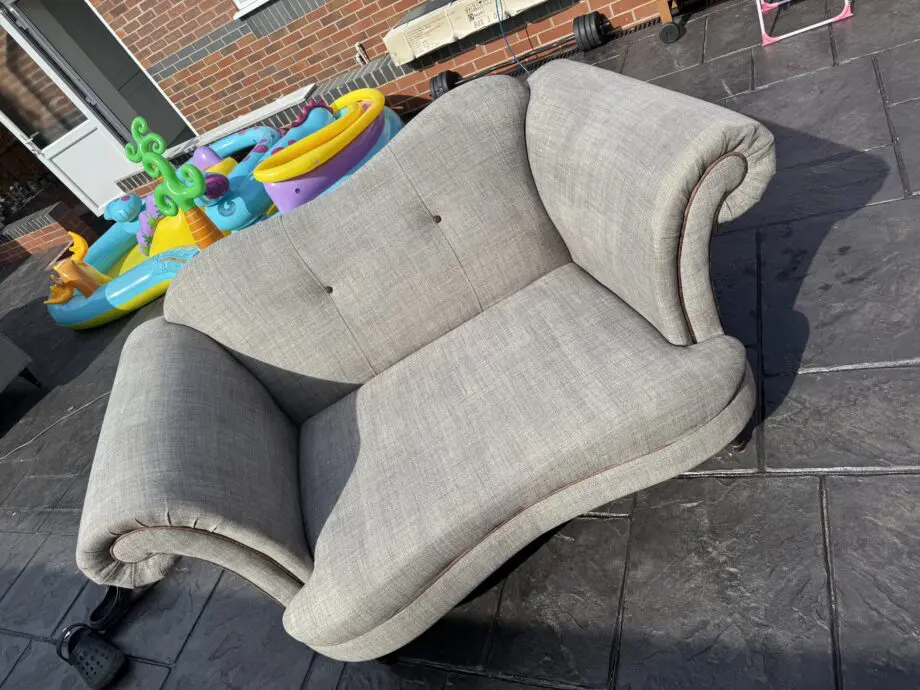 DFS Windsor Sofas & footstool