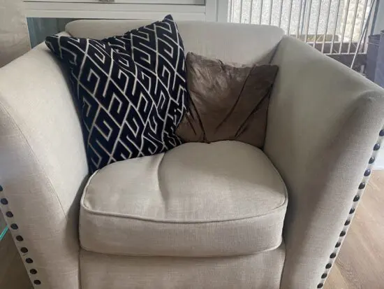 Cream chair