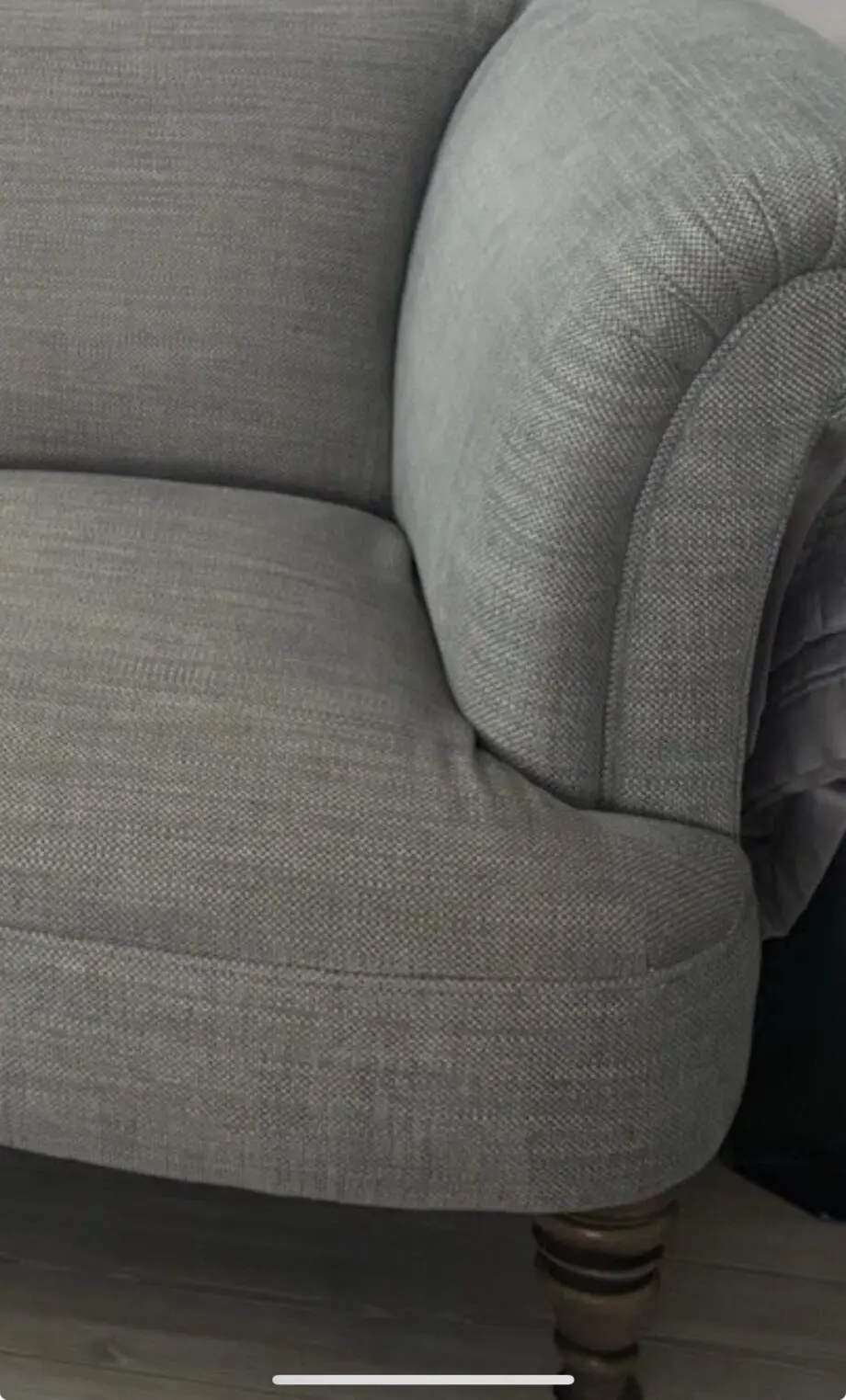 Large 2 seater Isabelle Parker knoll sofa in Grey