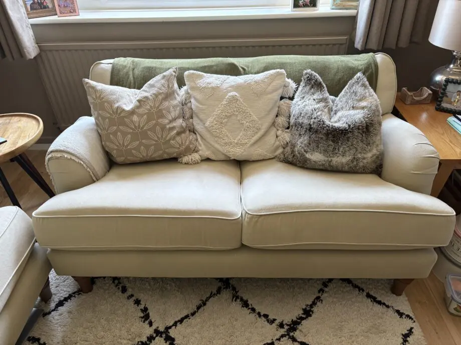 Sofa sofa cream Florence two piece sofa set
