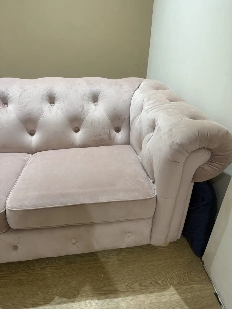 DFS Belair Velvet 2 Seater Sofa Bed