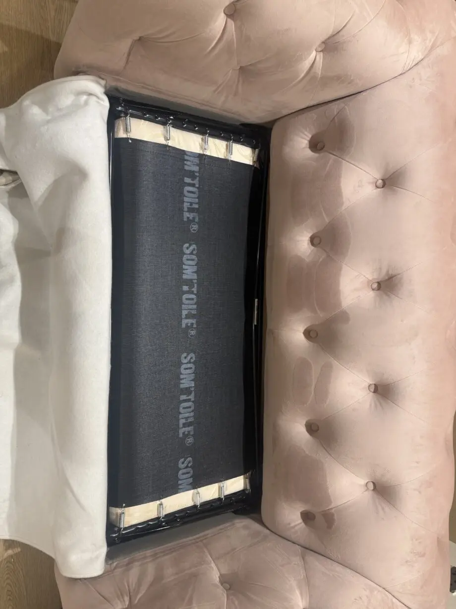 DFS Belair Velvet 2 Seater Sofa Bed