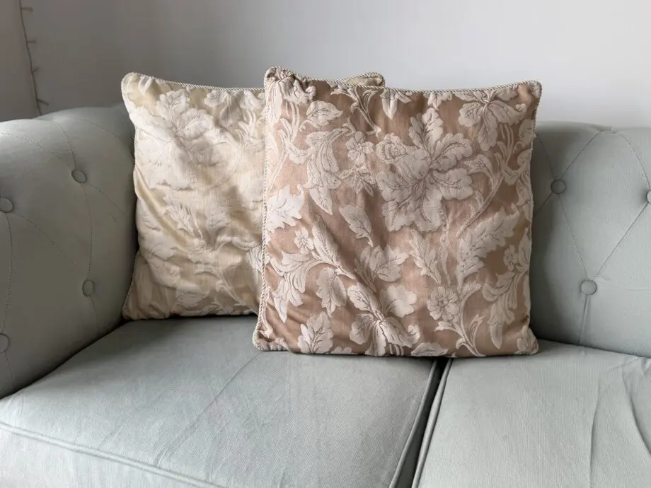 Chesterfield Sofa in Mint Green