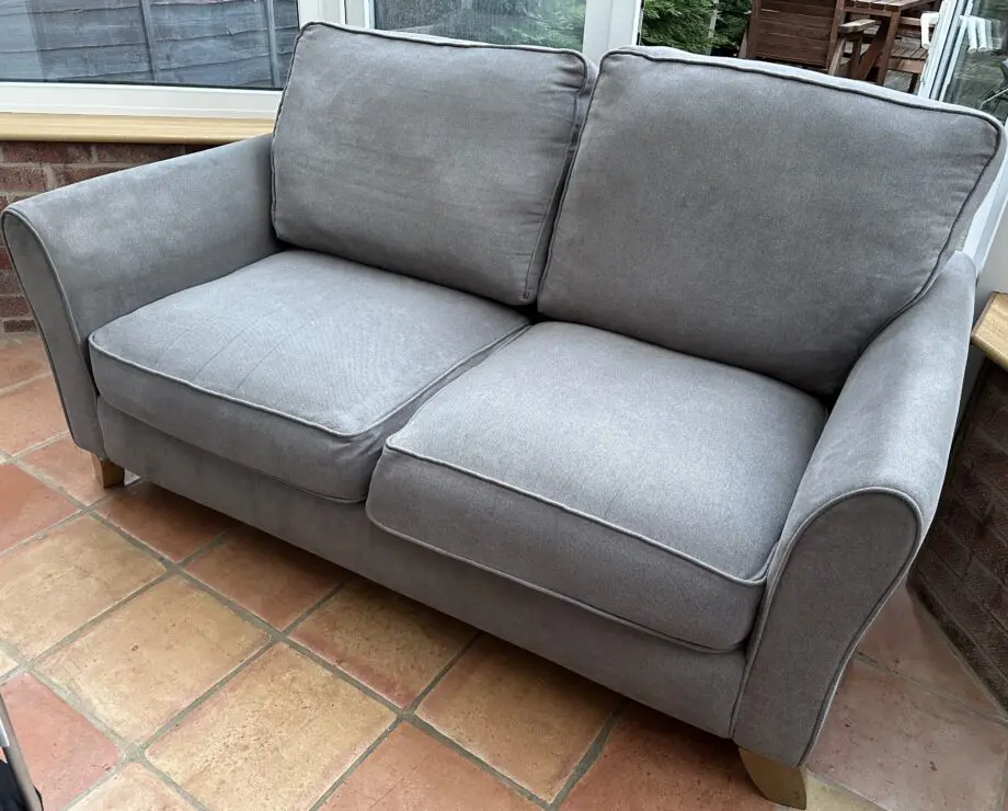 Jasmine Orkney 2 Seater Sofa in Cosmo Fabric from Oak Furniture Land