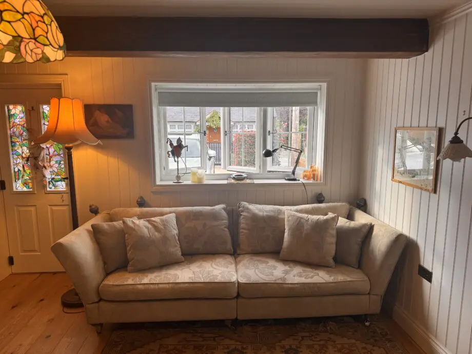 Drop End Upholstered Sofa
