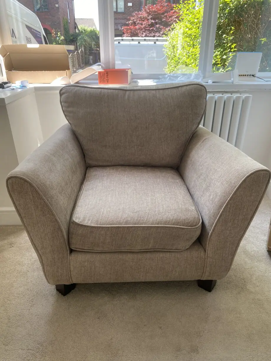 3 seater sofa and armchair