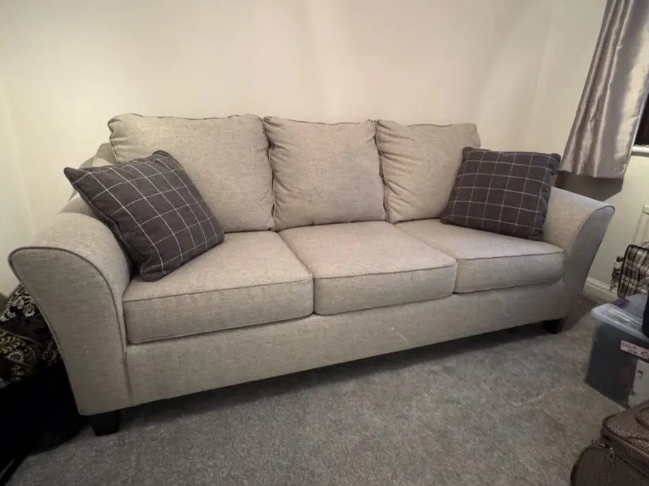 Excellent condition grey King size sofa bed