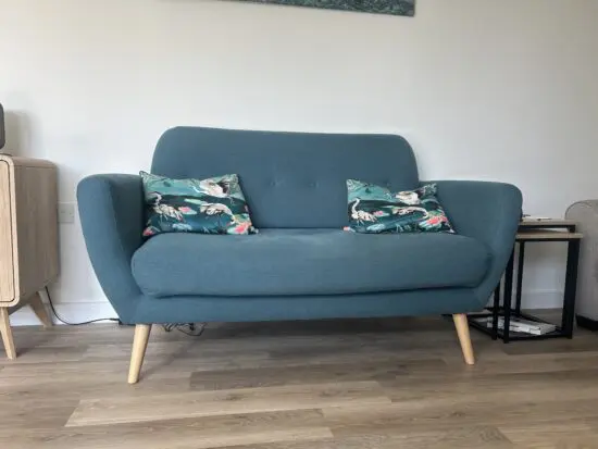 Scandi Savannah Sofa - Teal