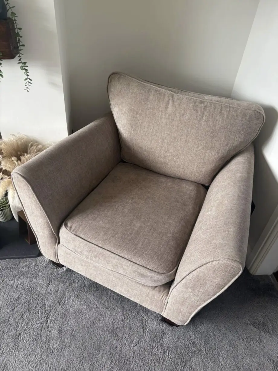 3 seater sofa and armchair