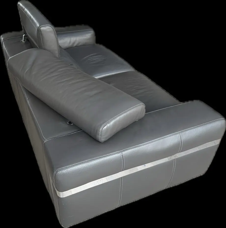 100% Genuine Leather Sofa 2.5 seater (read descriptions)