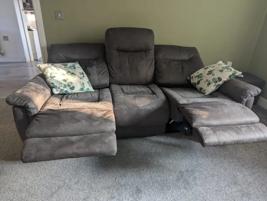 DFS Kinsley 3 seater reclining sofa