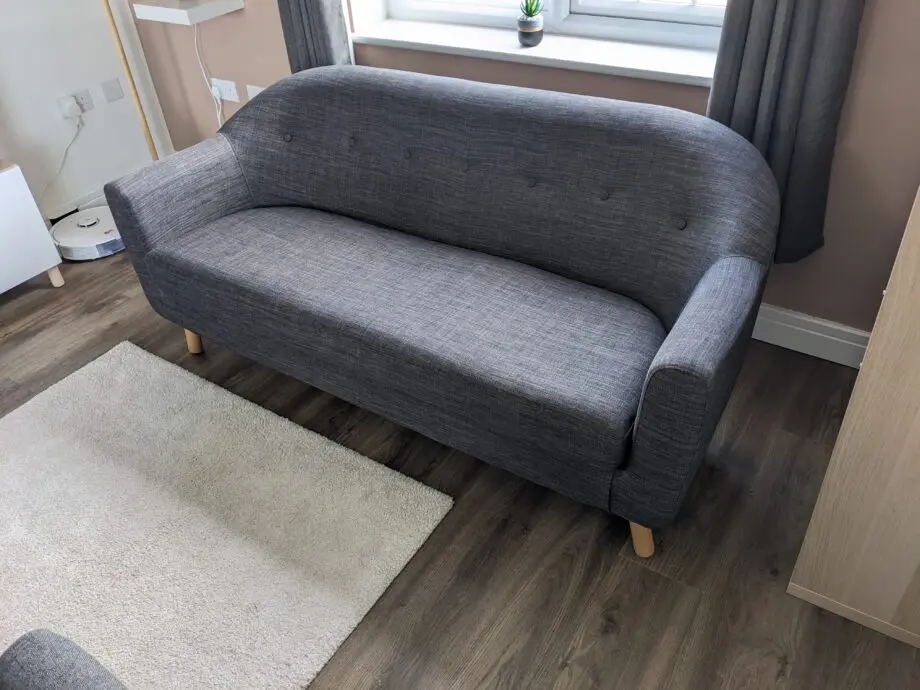 Made Lottie 3 Seater Sofa - Seal Grey