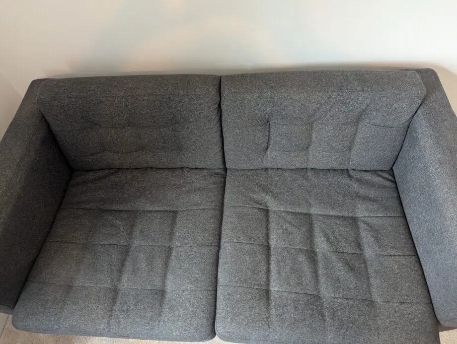 IKEA Gunnared dark grey LANDSKRONA 2-seat sofa