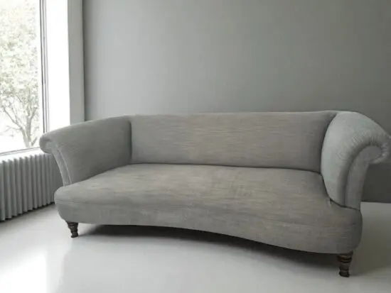 Large 2 seater Isabelle Parker knoll sofa in Grey