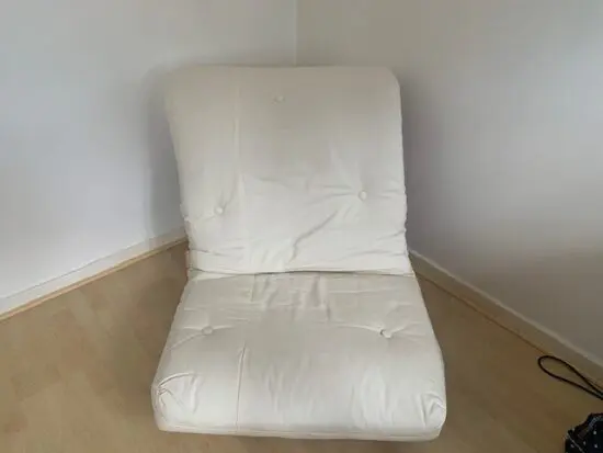 Cream Single Sofa bed