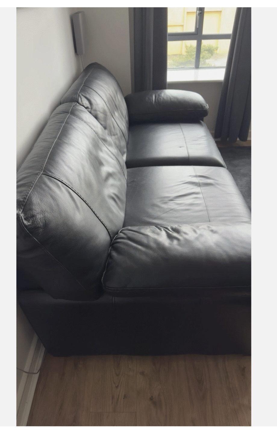 3-Seater Leather Sofa and Arm chair