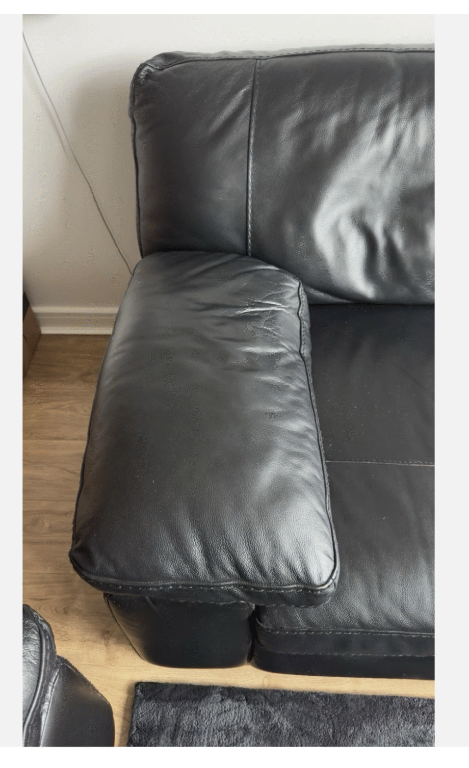 3-Seater Leather Sofa and Arm chair