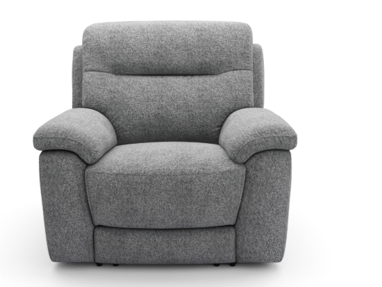 DFS grey electric recliner chair