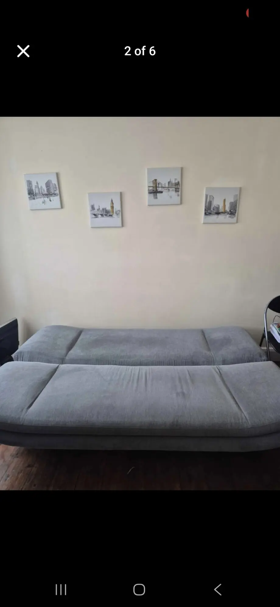 Sofabed with storage
