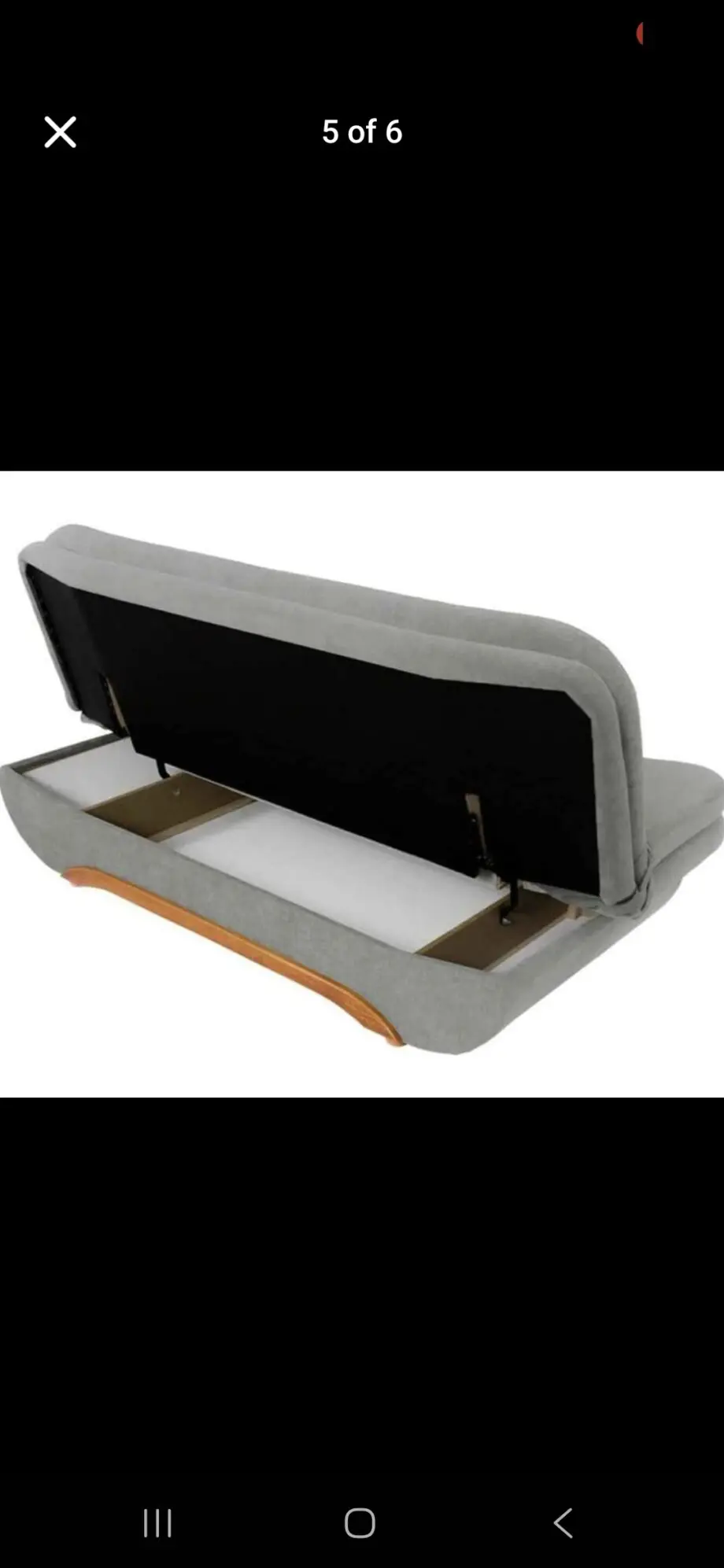 Sofabed with storage