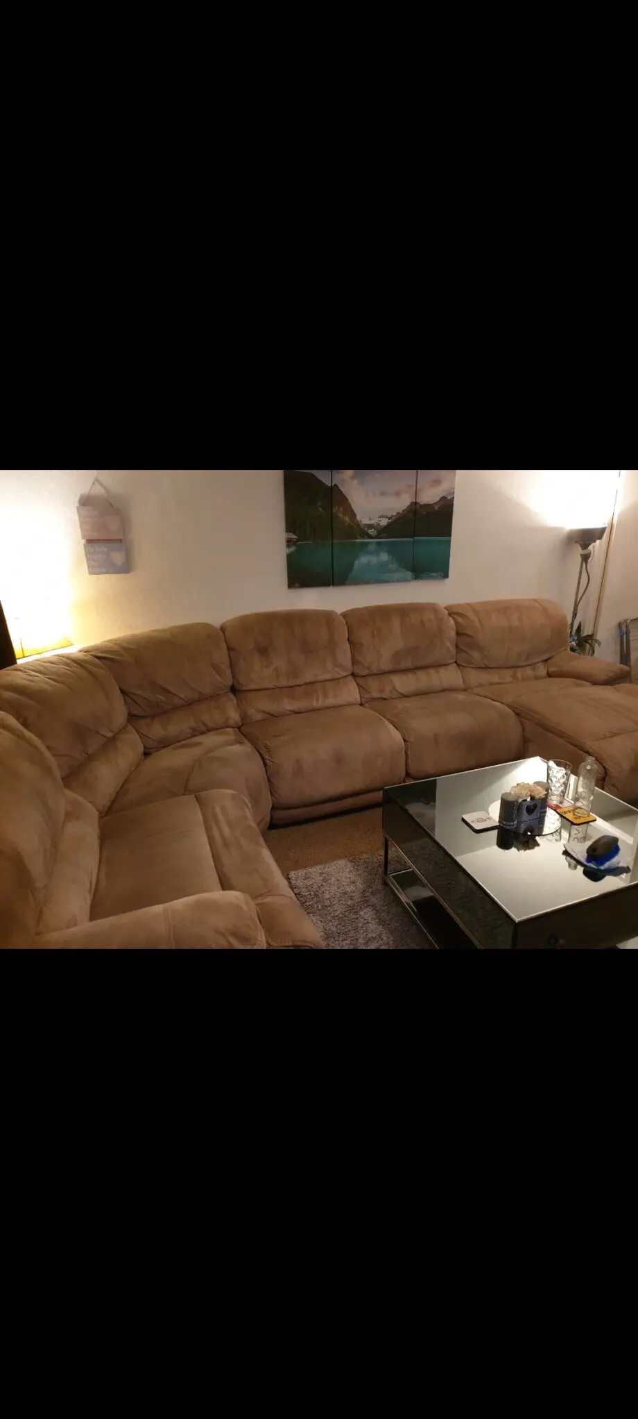 Dfs u shape sofa