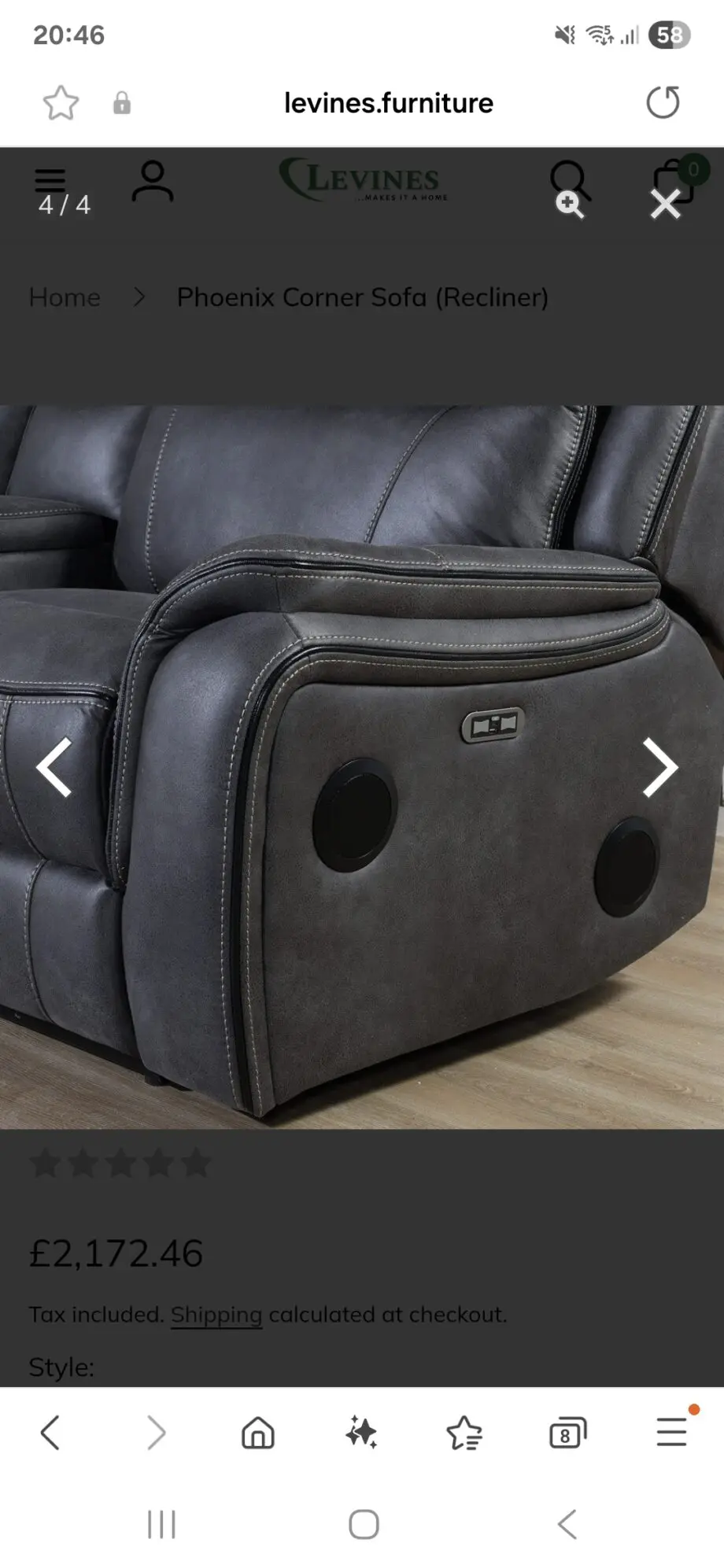 Corner sofa