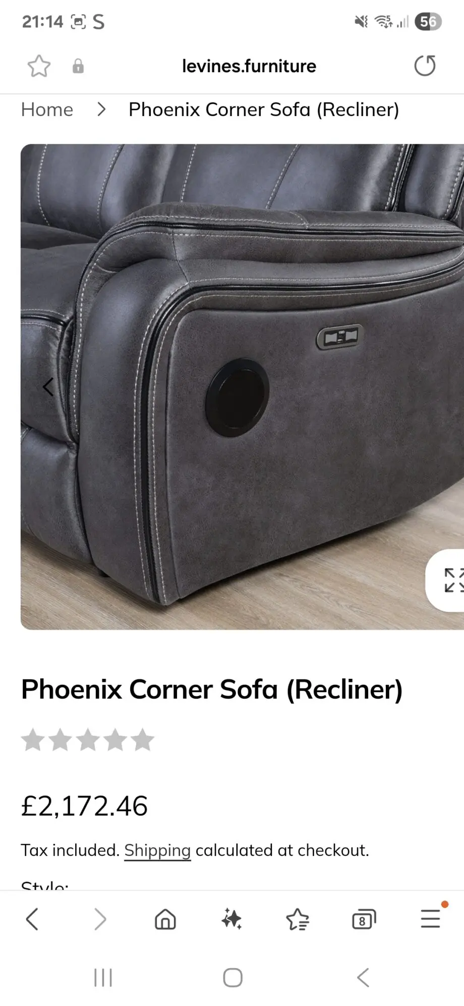 Corner sofa