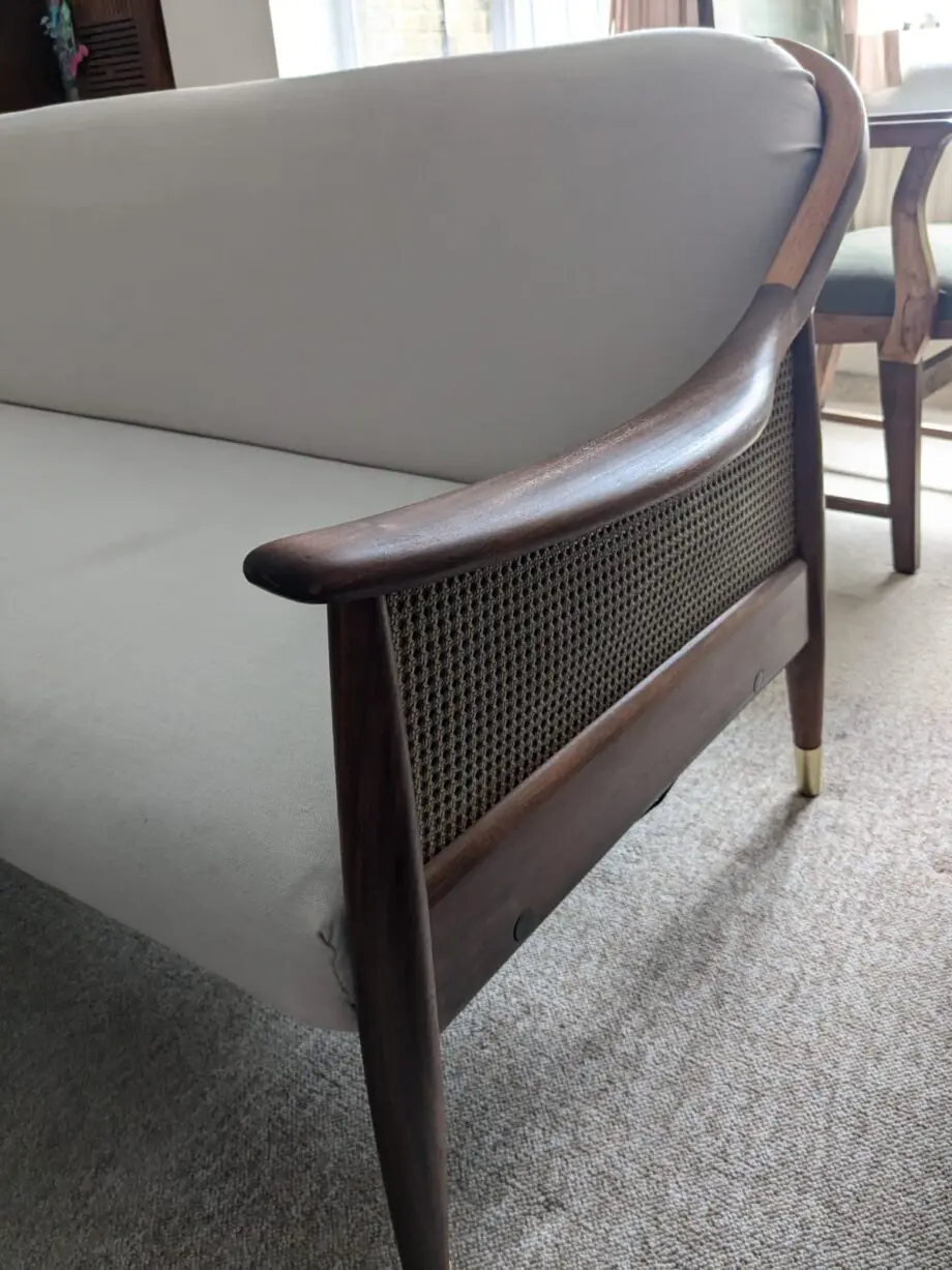 Antique Teak Sofa - Greaves and Thomas