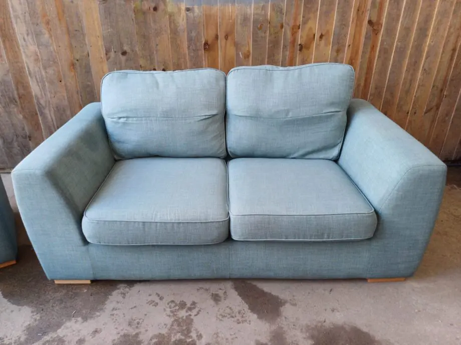 DFS 2 Seater + Armchair Blue #107