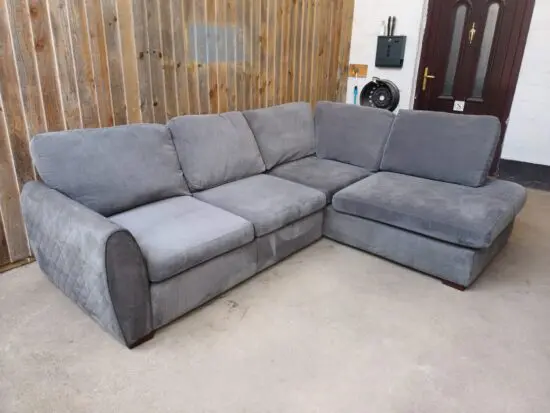 DFS L Shape Orka Grey Sofa #138