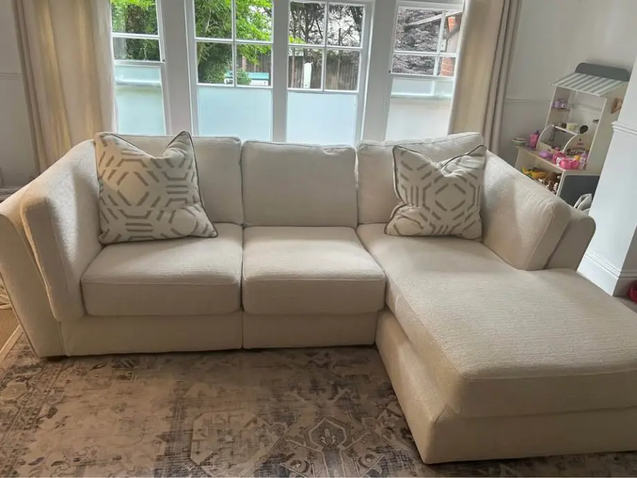 L-SHAPED CORNER 4X SEATER SOF ASET