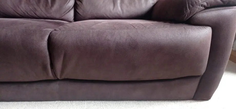 2-seater heavy-duty fabric sofa