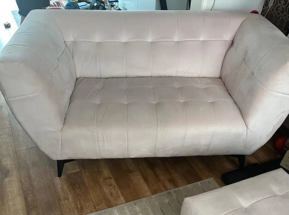 Pink sofa set