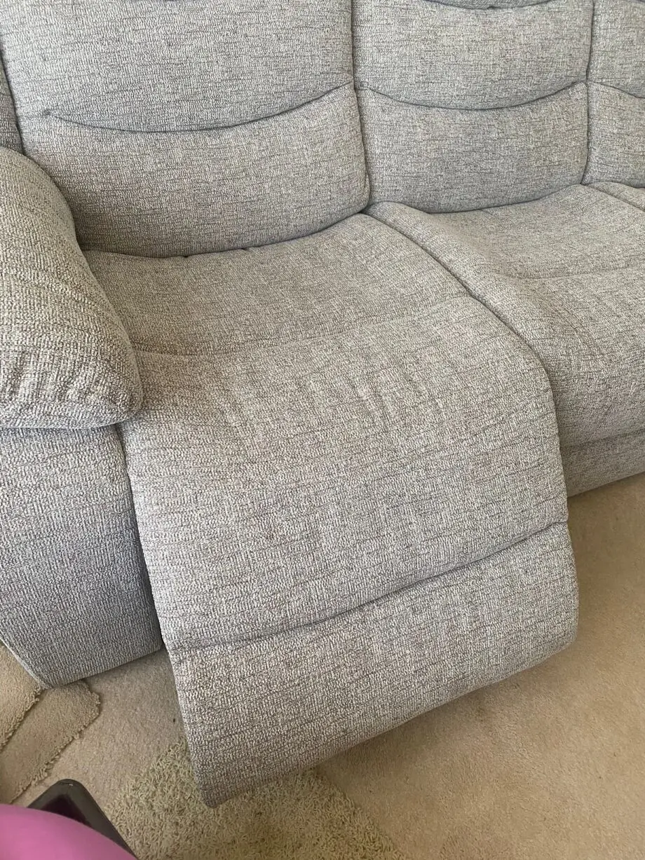 Oakland Furniture Recliner 3 Piece Beige/Brown Set