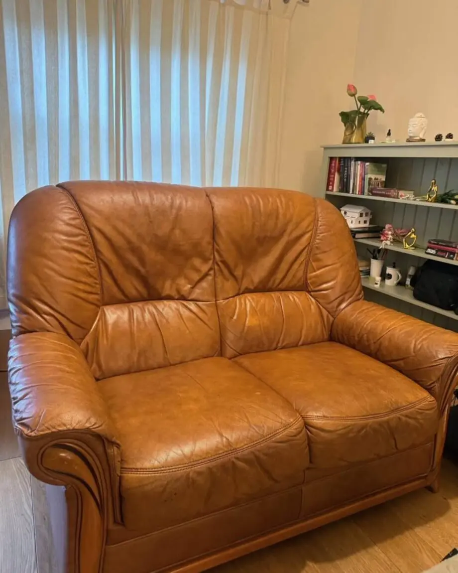 Leather Sofa 2-seater