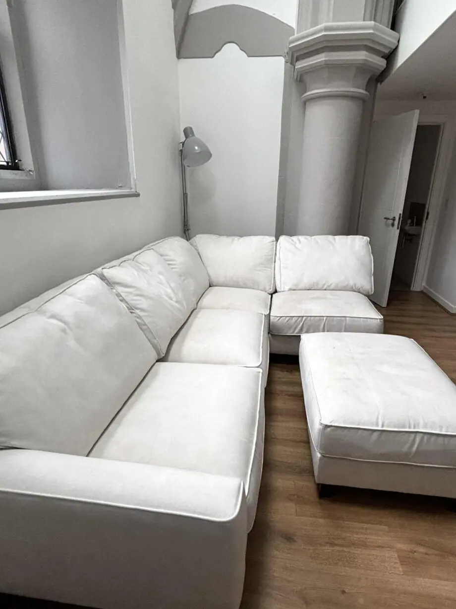 Cream Settee
