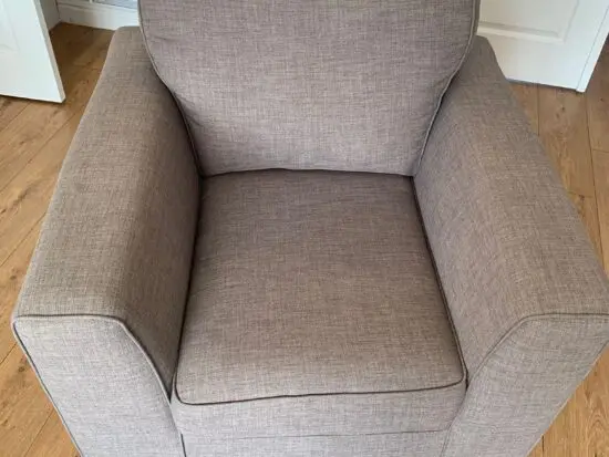 Dfs stone chair excellent condition