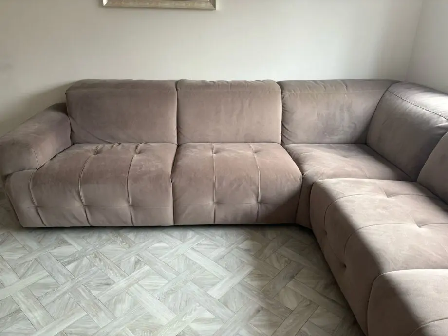 Natuzzi Intenso corner sofa in Dove