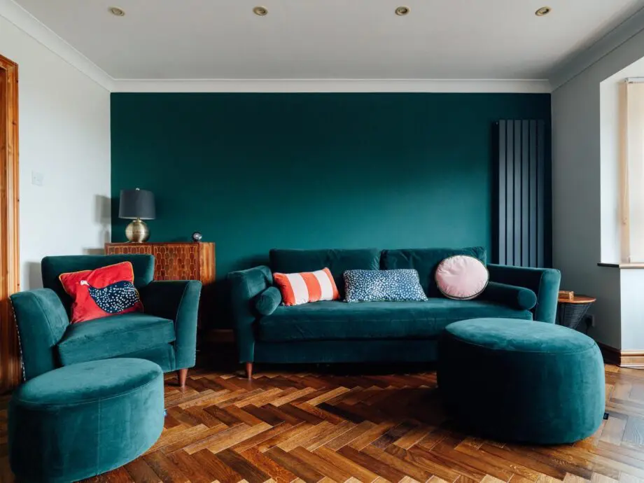 DFS Joules Emerald Green Sofa Set