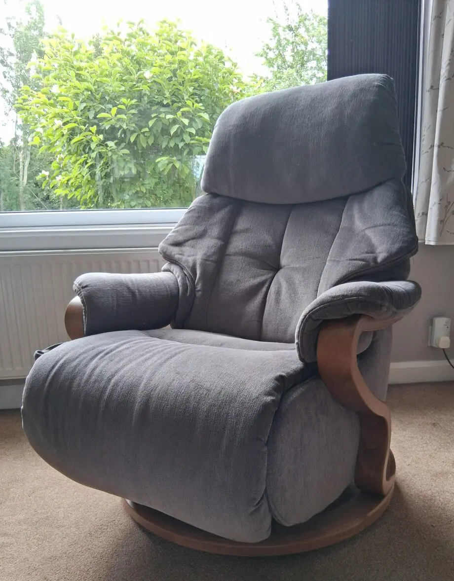 Himolla Cumuly - Chester - manual reclining, swivel chair - Grey