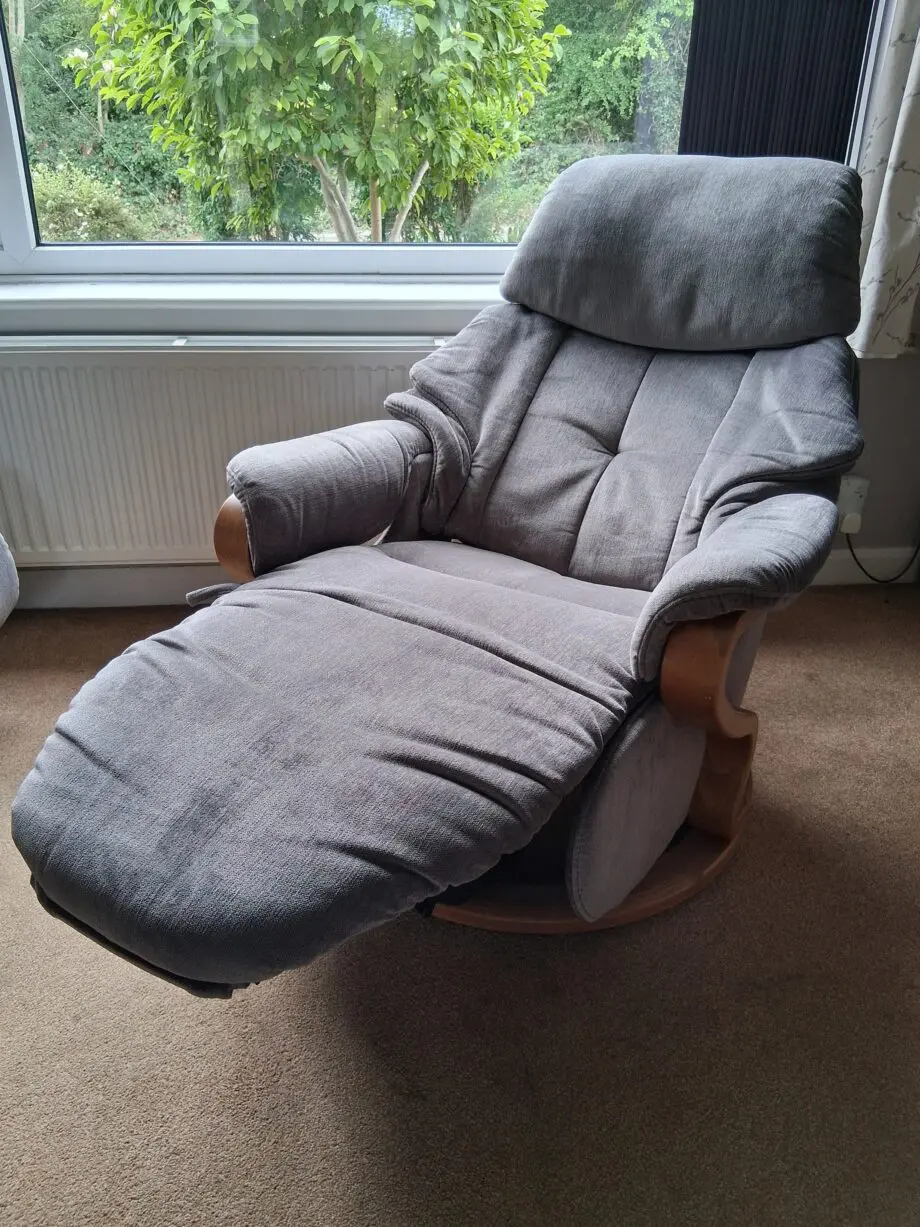 Himolla Cumuly - Chester - manual reclining, swivel chair - Grey