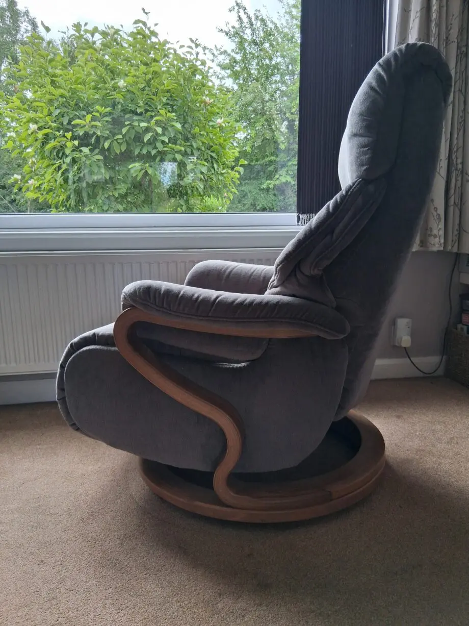 Himolla Cumuly - Chester - manual reclining, swivel chair - Grey