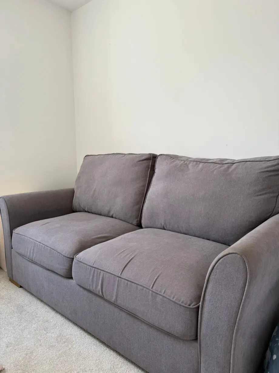 Oakfurnitre land - Jasmie - Grey sofa bed